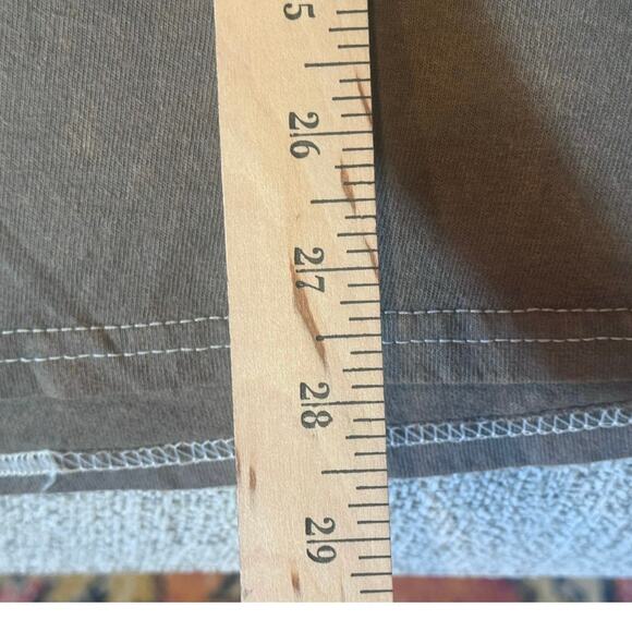 Nirvana Brown Short Sleeve Grunge Band T-Shirt Smiley Face on Back Size XL - Picture 4 of 7